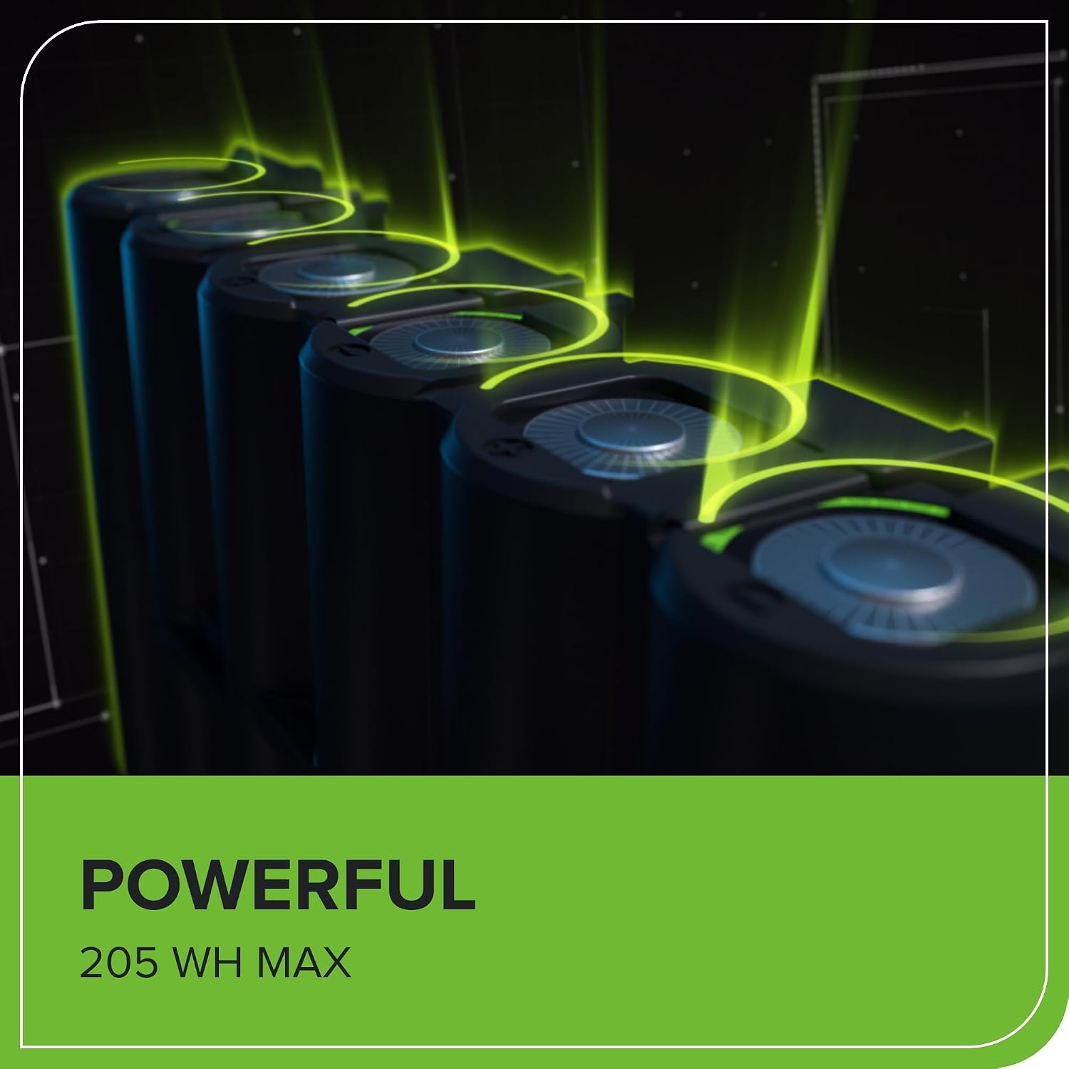 Greenworks 82V 2.5Ah Battery with Bluetooth and Digital Readout