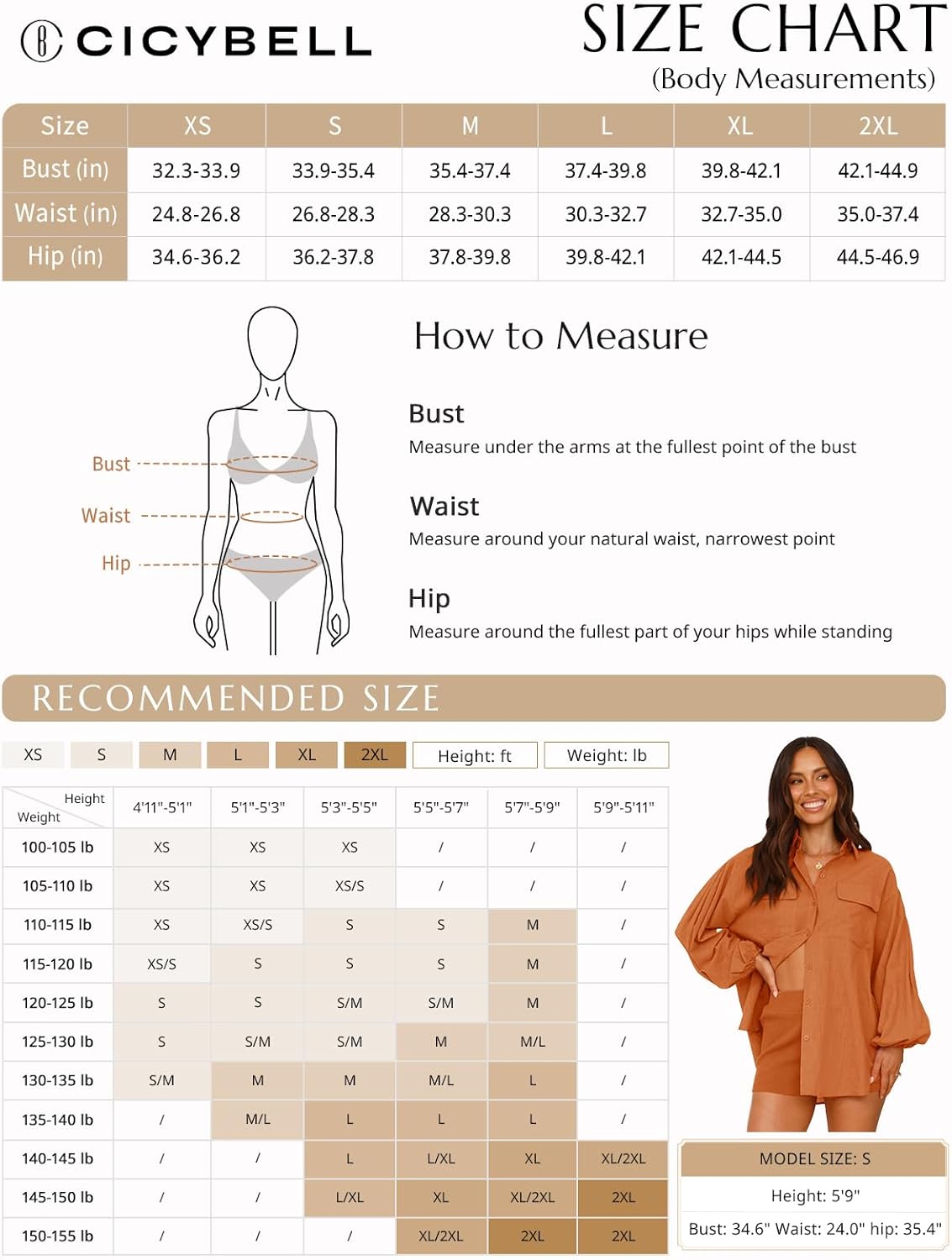 Cicy Bell Womens Oversized Linen Button Down Shirts Puff Long Sleeve Collared V Neck Cotton Blouses Loose Fit Tops - Image 8