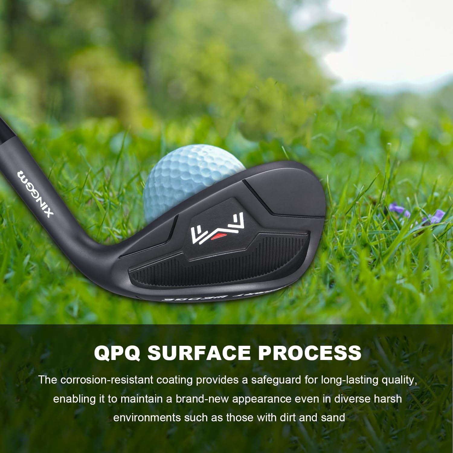 Smart Wedge – Vollgesichts-CNC-Groove 52/56/60 Grad Golfkeile für Herren, solide Schläge, kein Chunking für alle Lügen, niedriges CG-Design für Bunkeraufnahmen