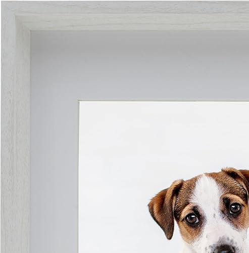 Miniatura 6 de Studio Nova Portarretratos para fotos de 8 x 10 pulgadas de 11 x 14 pulgadas sin paspartú, 11 x 14 pulgadas, mate de 8 x 10, color blanco (5265640)