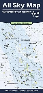 All Sky Map - Stars, Constellations, and Deep Sky Objects