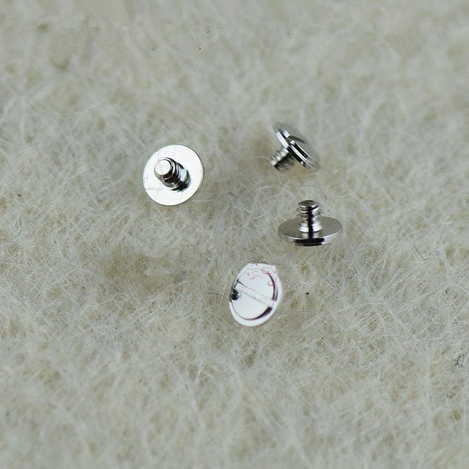ZEZEFUFU 10PCS Replacement Watch Movement Oscillating Weight Rotor Screw for 2824 2834 2836 2846 Parts