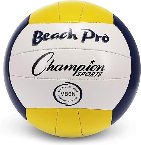 Champion Sports Voleibol de cuero sintético oficial