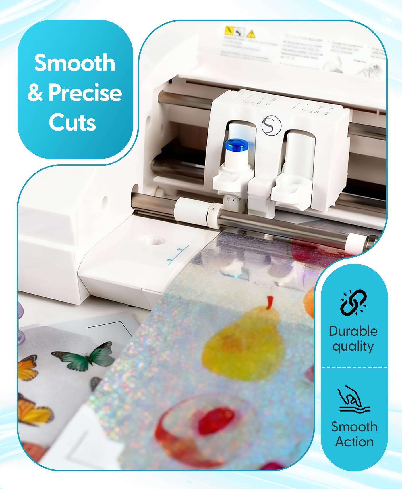 Silhouette America SILH PREM Cameo 3 Blade, 90 X 5.3 X 2.8, White