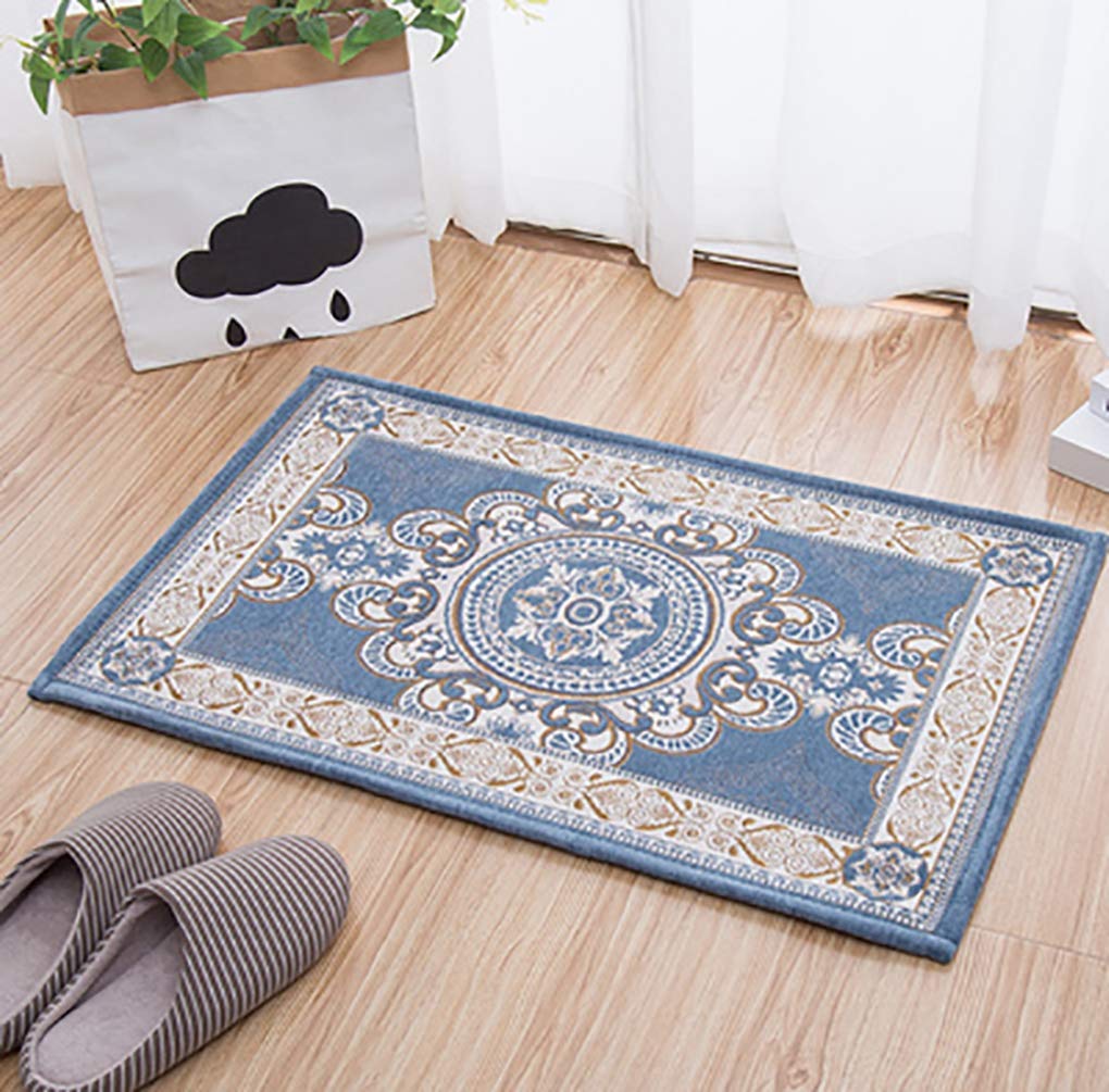 Amazon｜カーペット 玄関マット 花柄 フラワー オシャレ 北欧