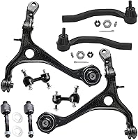 Vista 1658 de Detroit Axle - Kit de suspensión frontal de 8 piezas para Dodge Journey 2009-2015, 2 brazos de control inferiores, 2 rótulas, 2 varillas