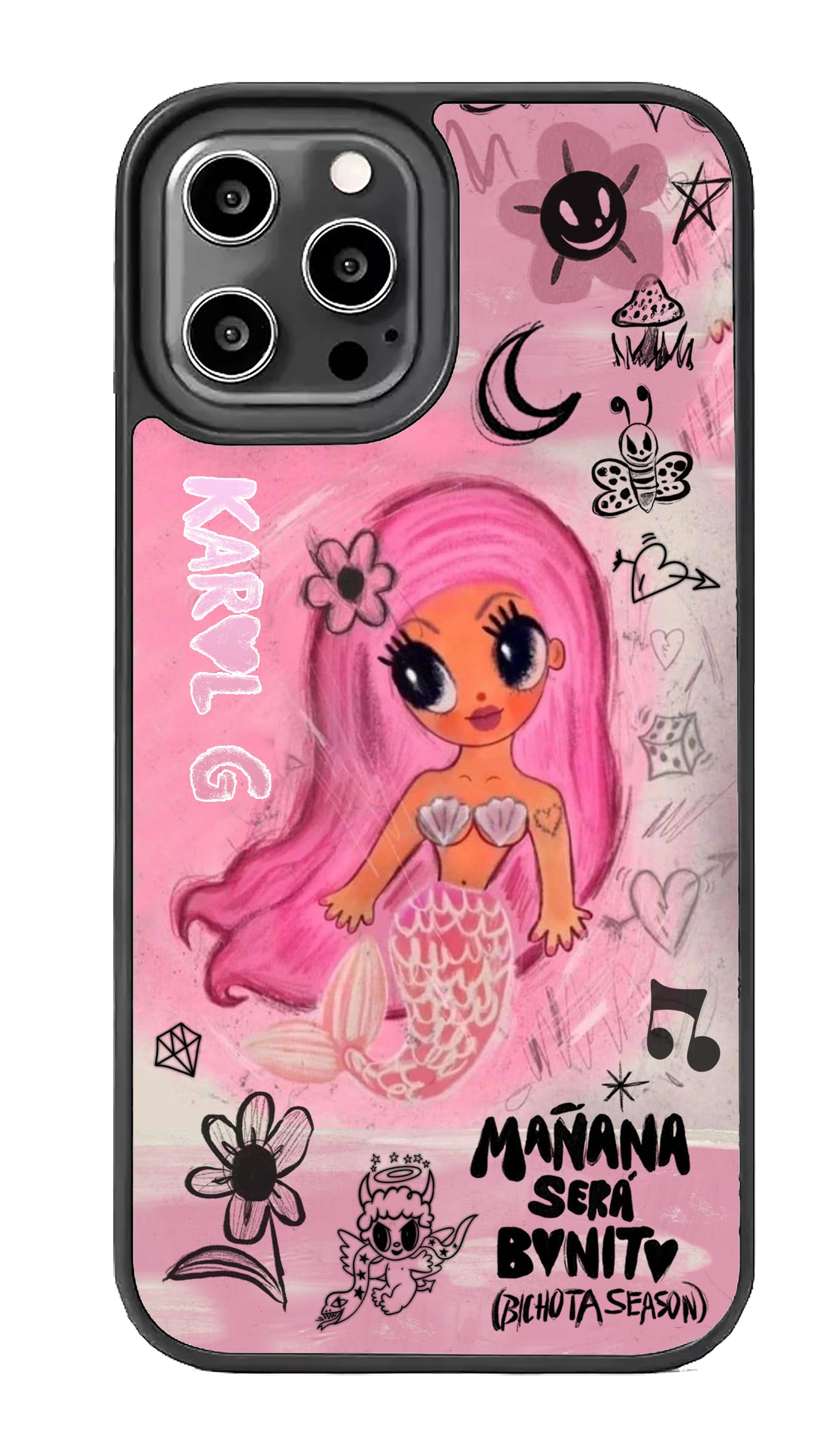 bichota season karo%l G phone case, karo%l g cellphone case, Bichota season phone case,bichota season merch,manana sera bonito,karo%l g merch sirenita (PHONE 14 PLUS)