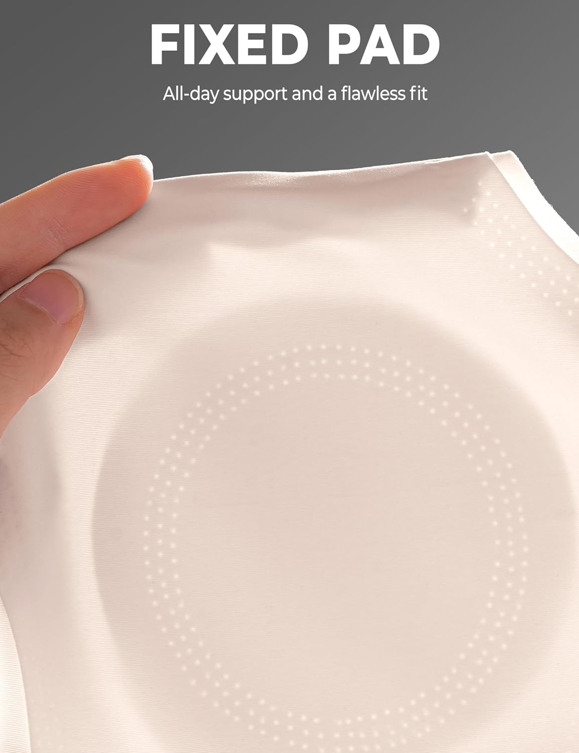 BOOPH Girls Training Bras Kids Bra Longline Crop Fixed Pads Underwear for Teen Girl Sports 9-14Y 4 Packs - Image 3