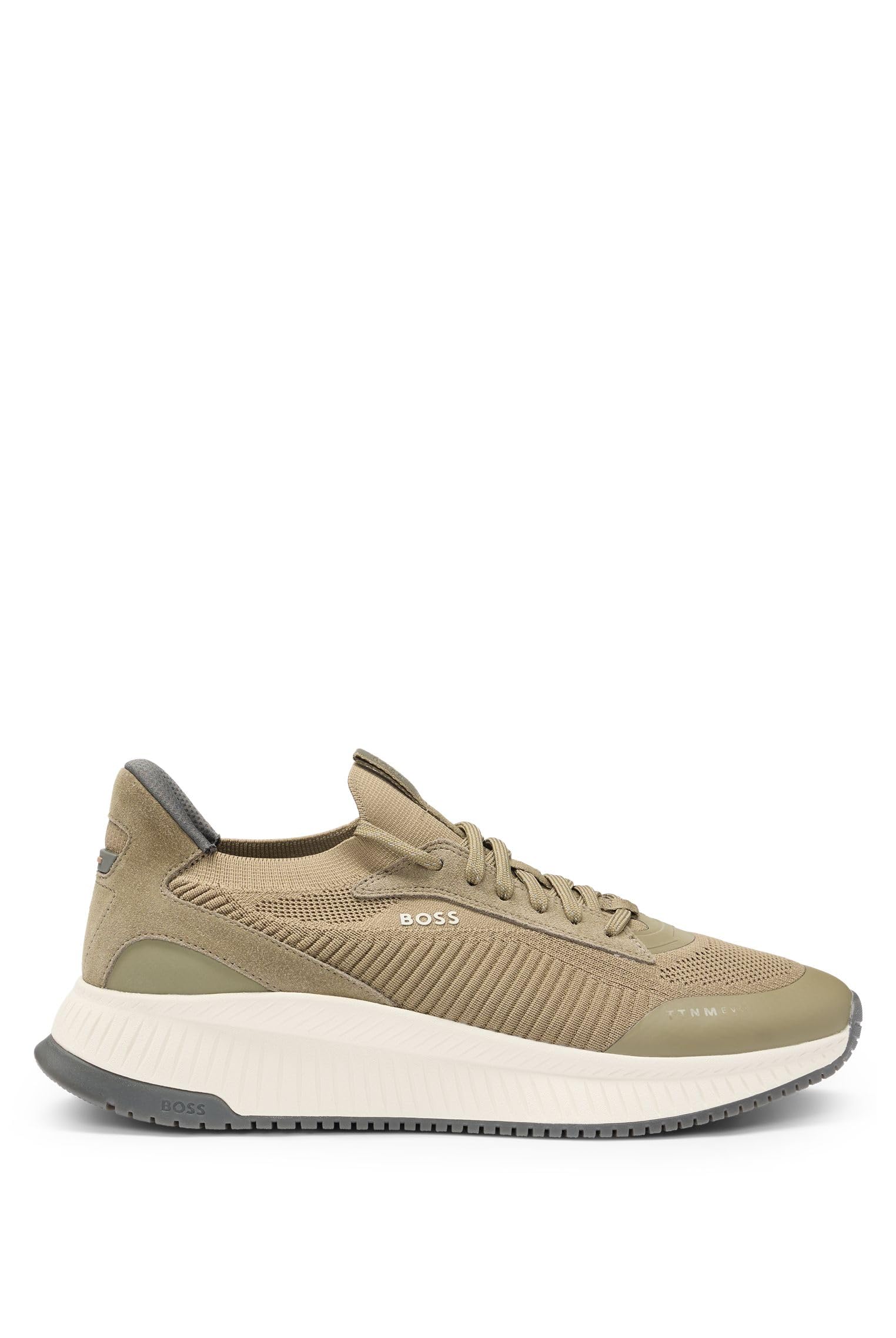 BOSS TTNM EVO_Slon_knrsd, Men Running, Light/Pastel Green,