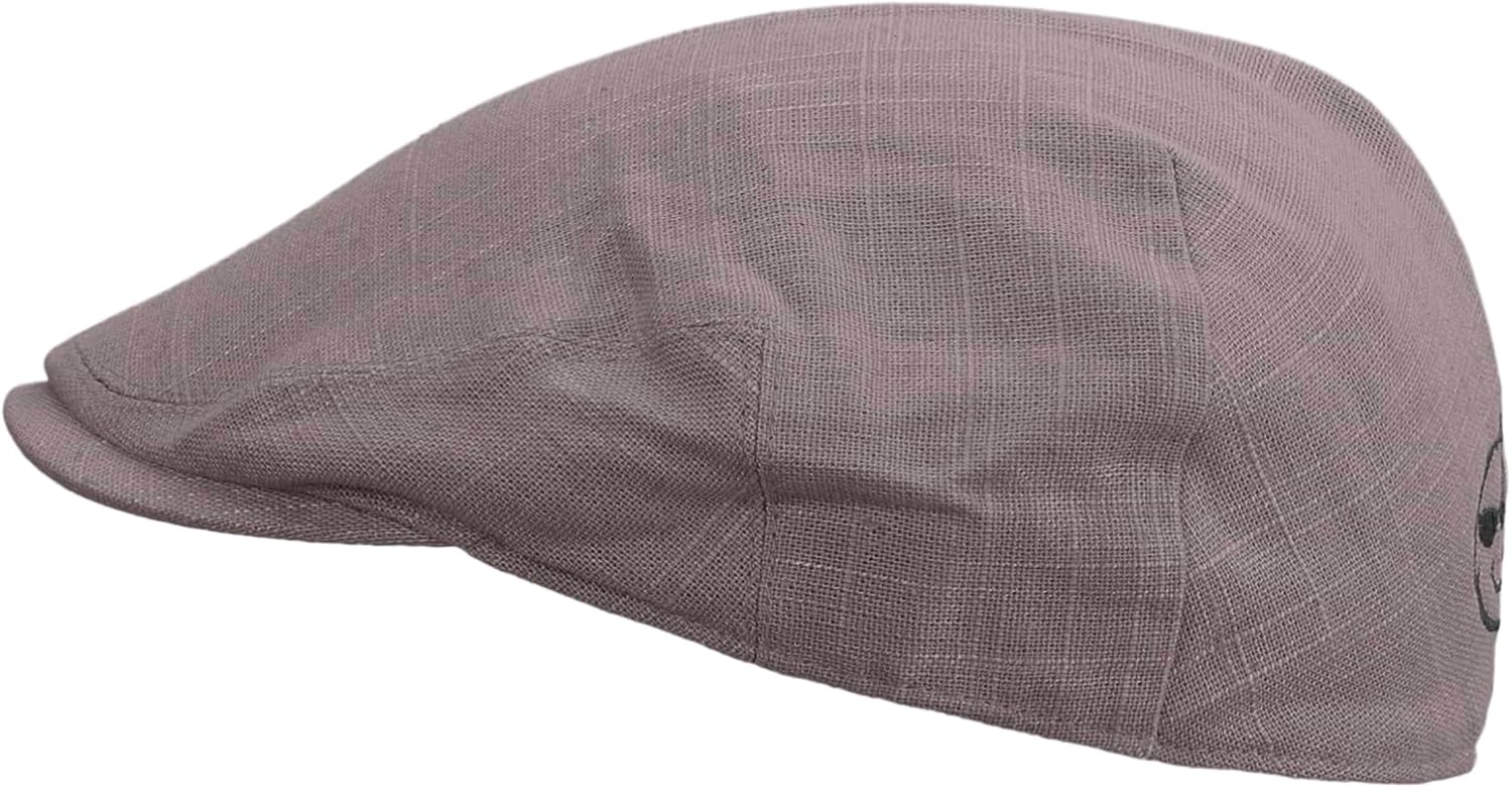 e4Hats.com Baby Boy Embroidered Men's Linen Summer Ivy Cap