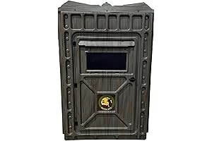 Outta Site High-Density Plastic Hunting Blind: Discreet Concealment for Deer Hunting Success
