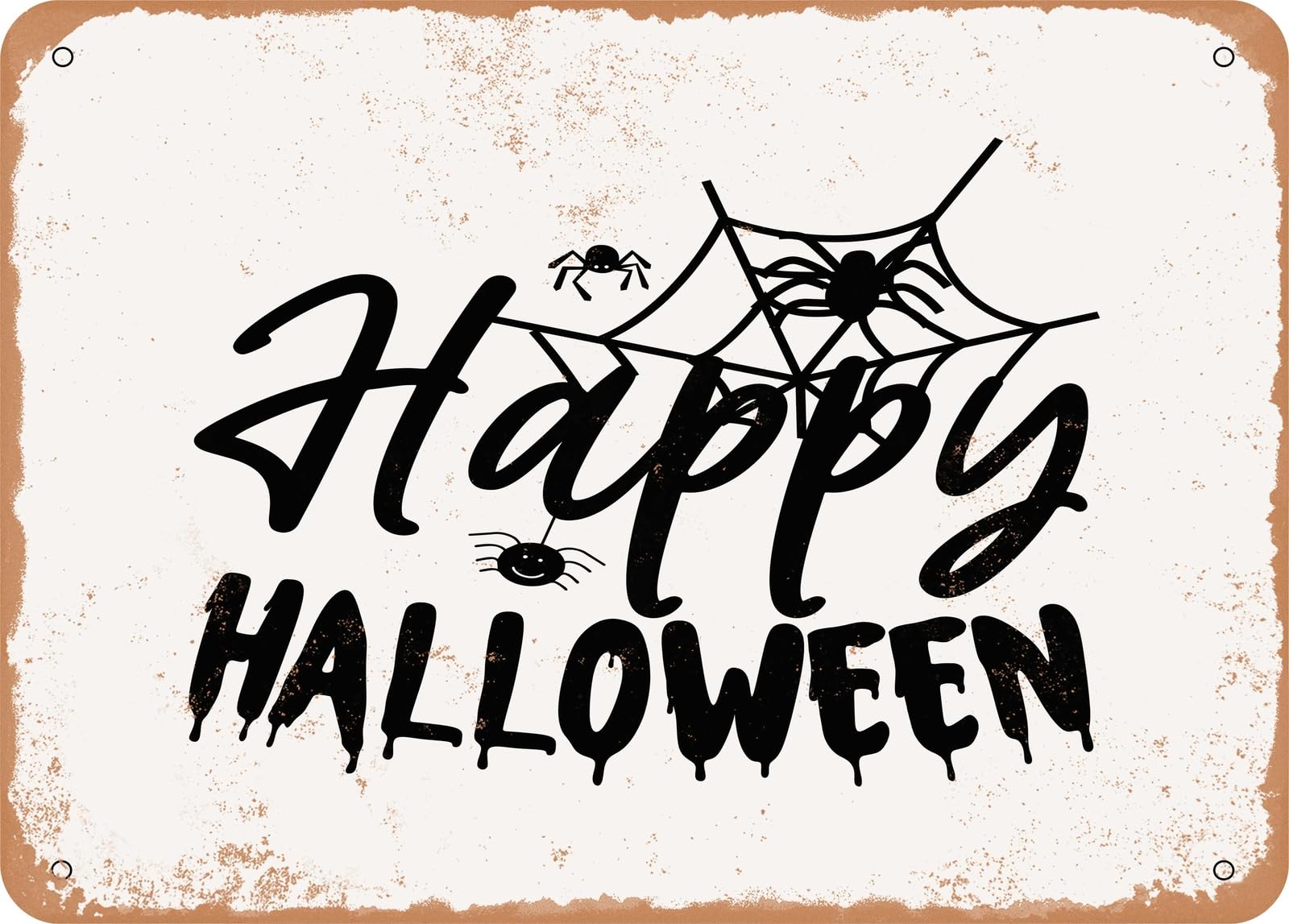 Metal Sign - Happy Halloween2 - Vintage Look Sign home decor