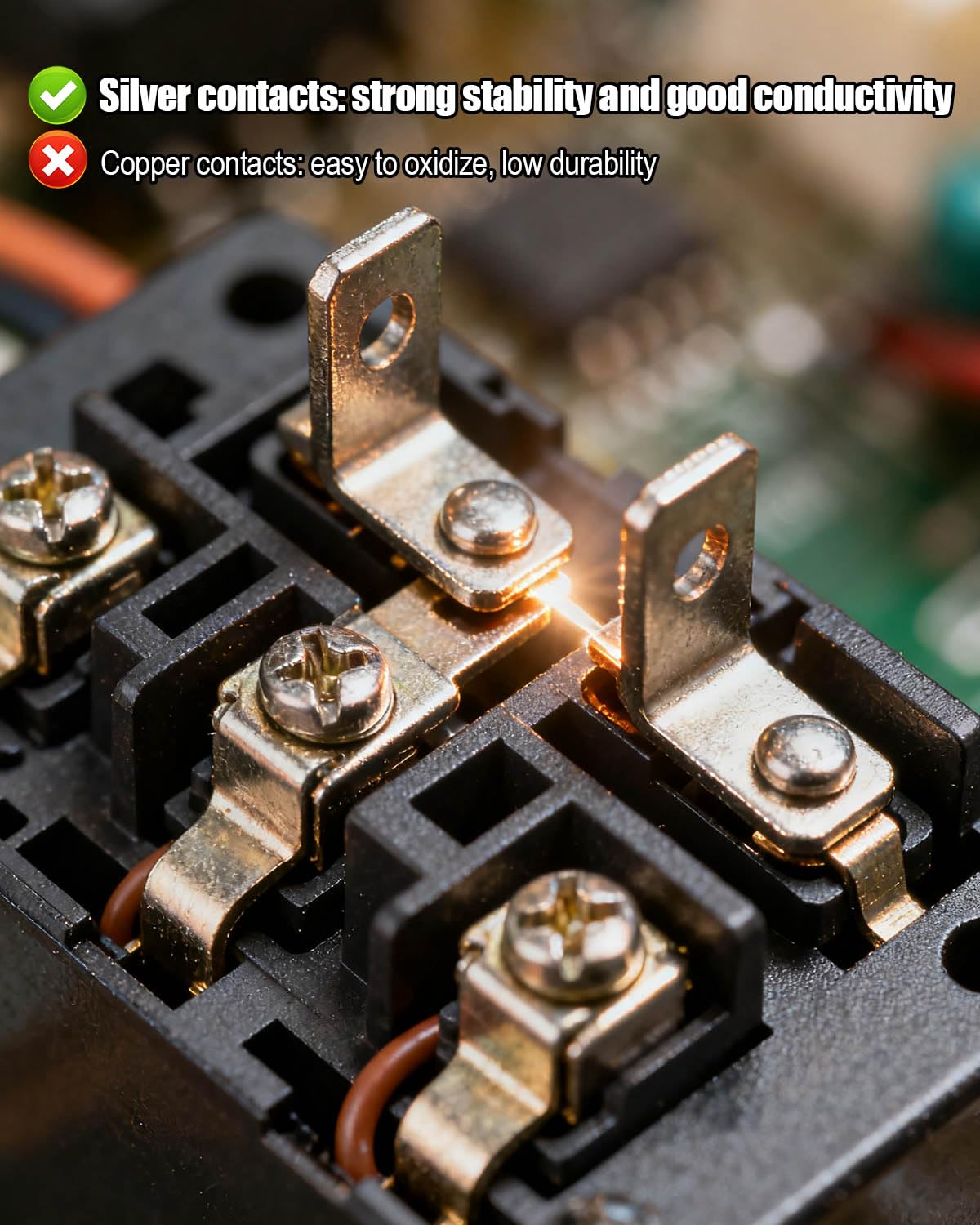 Forward and Reverse Relay Module Fit for Tarp or Winch Motor Snow Plow Replace ATP0110 5541100 CH 24452 K10746M 13994, with Terminals, 2 Sets