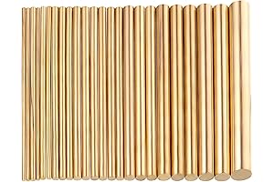 24Pcs Brass Rods for Knife Handles, DIY Craft, Brass Pins