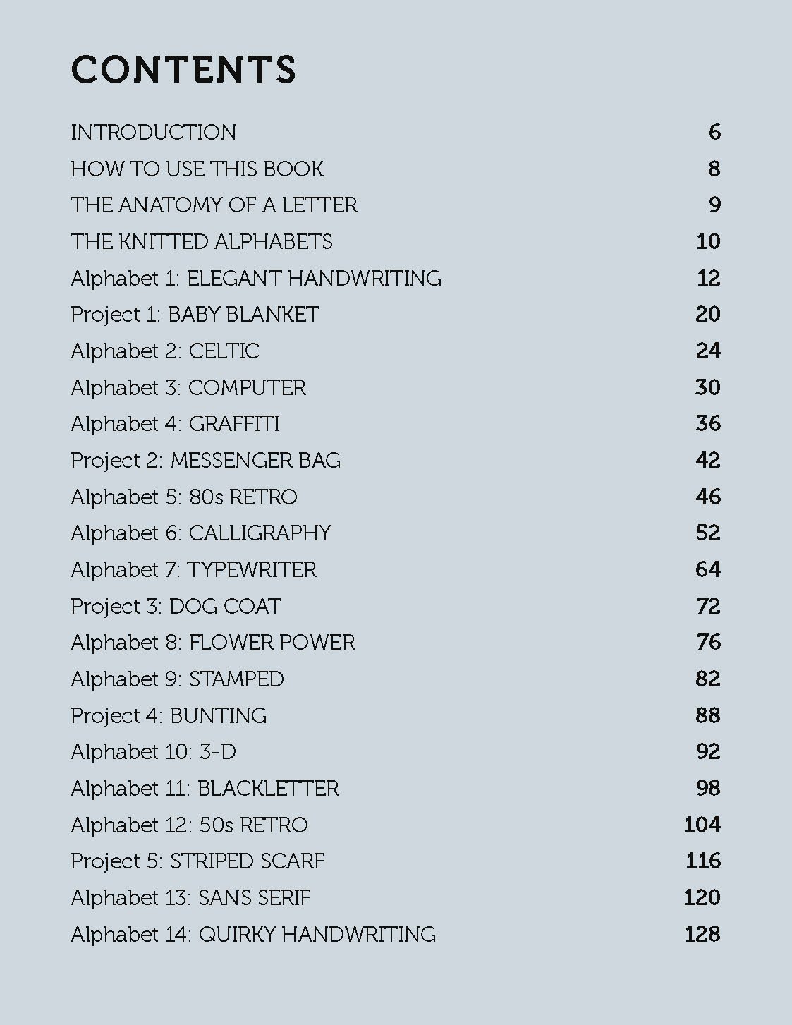 The Knitted Alphabet: How to Knit Letters from A to Z - Image 2