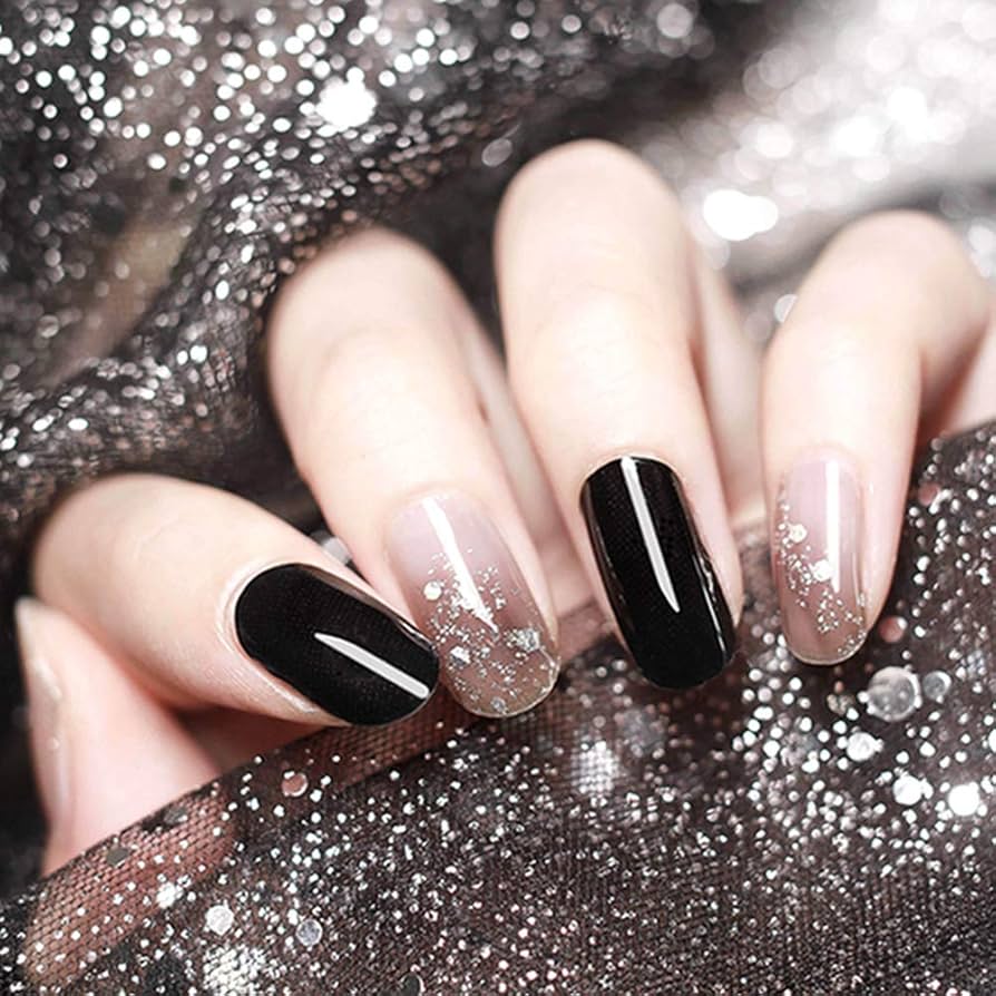 ネイルシール セット おしゃれ ブラック ベージュ 2個セット ネイルシール セット おしゃれ ブラック ベージュ 2個セット
