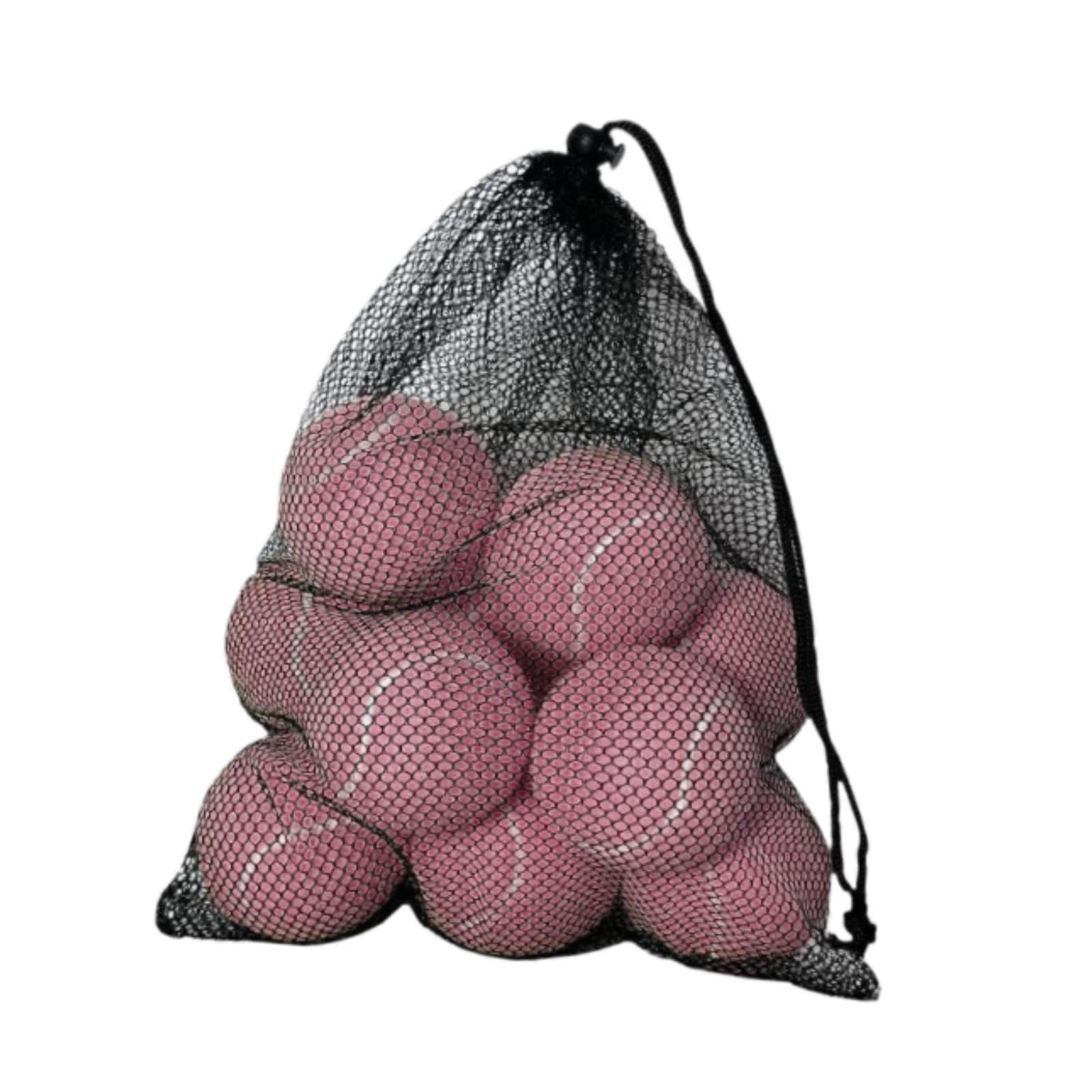 Balles de Tennis d'entraînement élastiques, Ensemble Professionnel pour l'exercice en extérieur, Enfants et Adultes, avec Sac. Ces balles de Tennis sont conçues pour