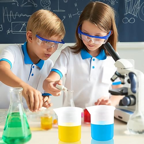 Miniatura 7 de Coopay 24 tazas medidoras de silicona de 3.4 fl oz para resina antiadherentes, herramientas de pegamento, escala precisa para resina DIY fabricación