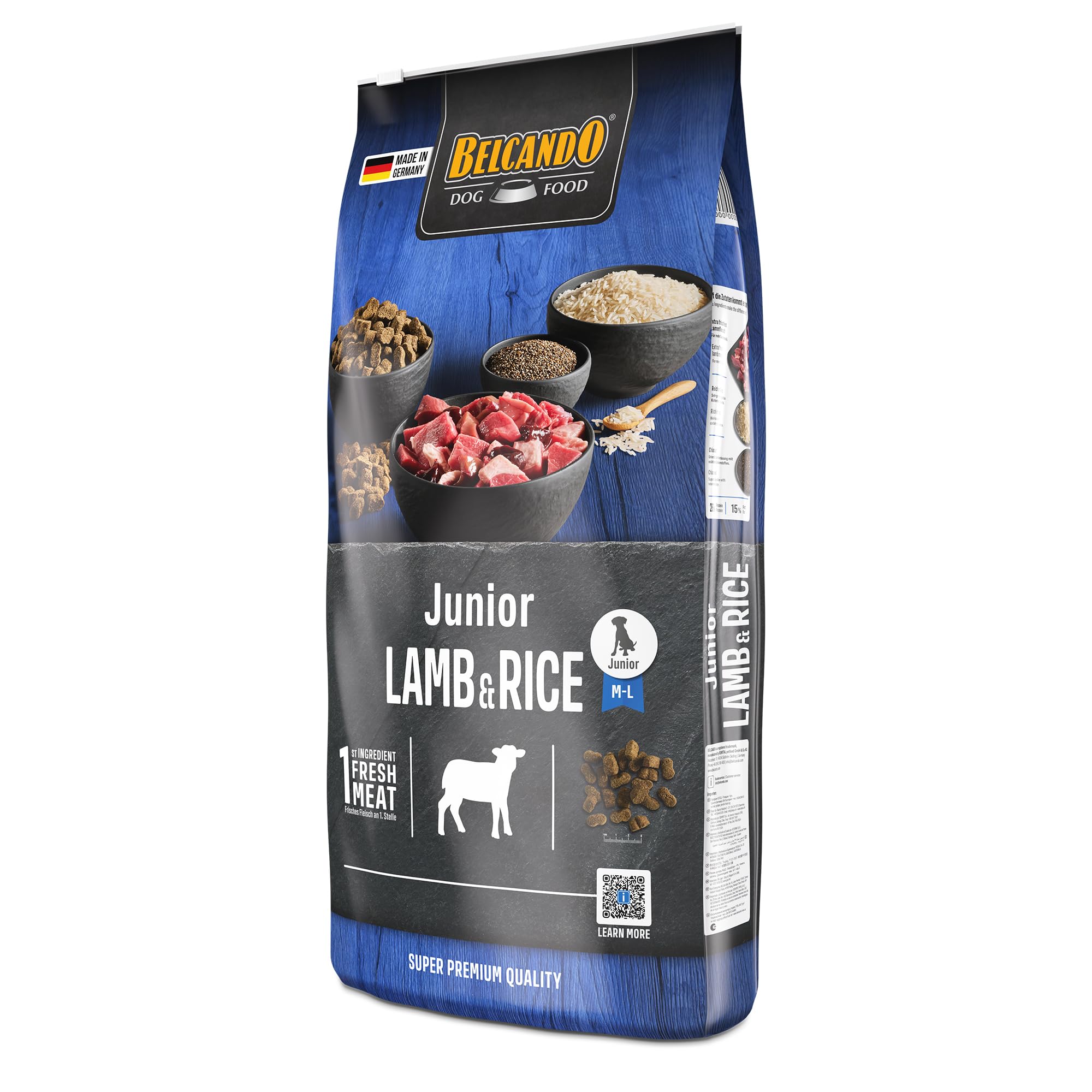 Belcando Junior Lamb & Rice Hundefutter Trockenfutter