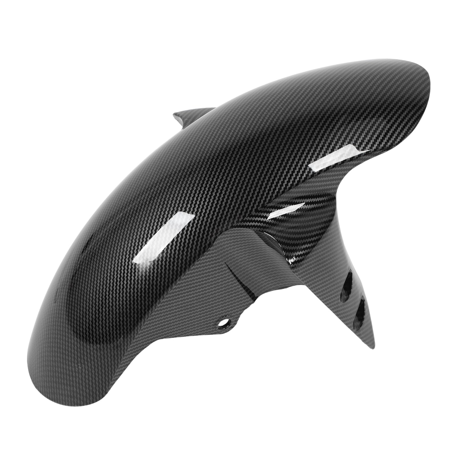 Tbest Motocyklowy Przedni Błotnik, w Stylu Carbon
