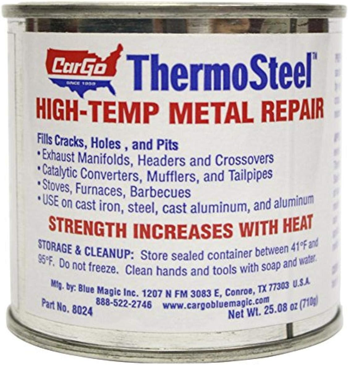 Blue Magic 8024 ThermoSteel High-Temp Metal Repair - 24 oz.