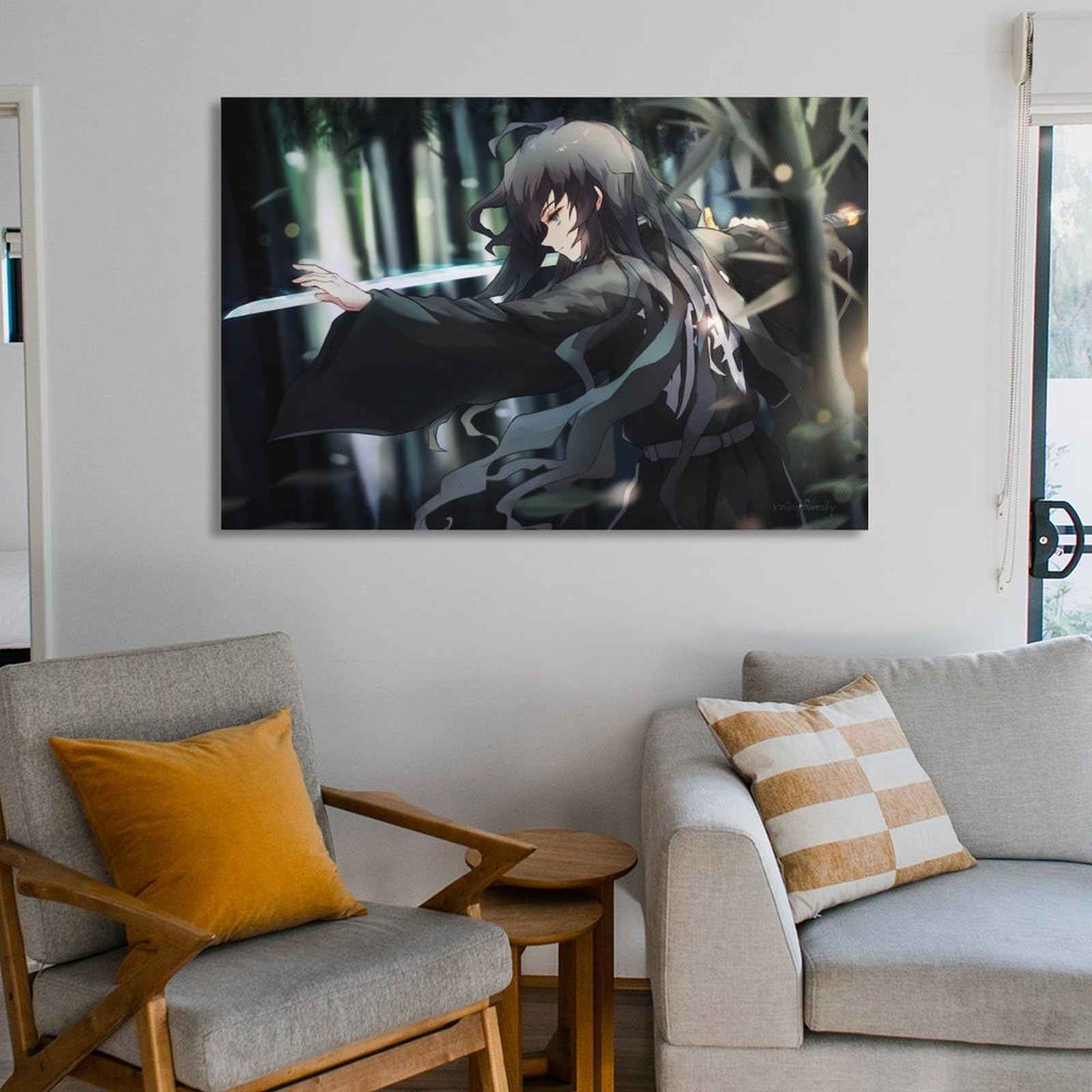 Amazon.co.jp: 40×60cm 鬼滅の刃 アートパネル アートフレーム