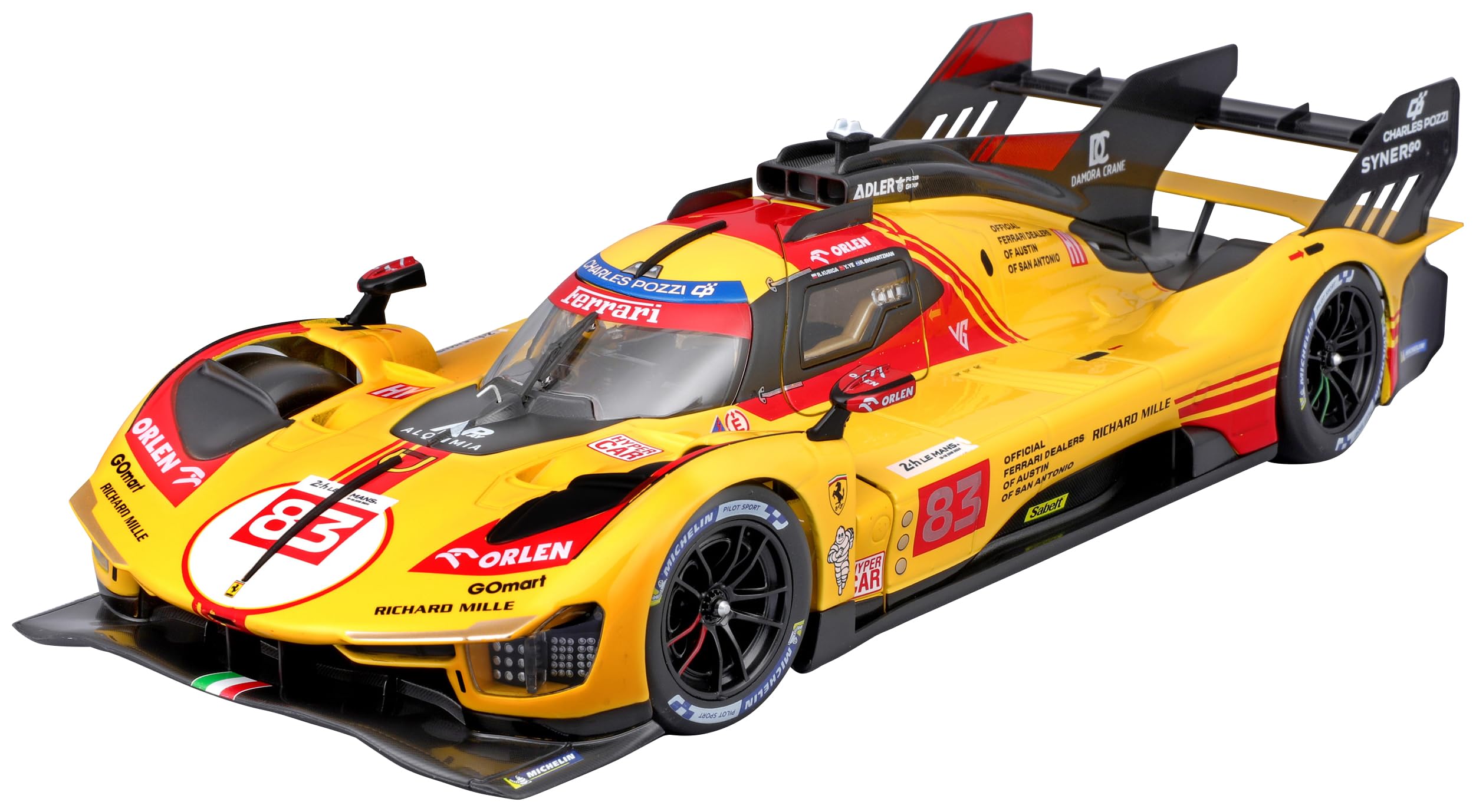 Amazon | 京商 (Kyosho) BURAGO 1/18 フェラーリ 499P ル・マン 2024