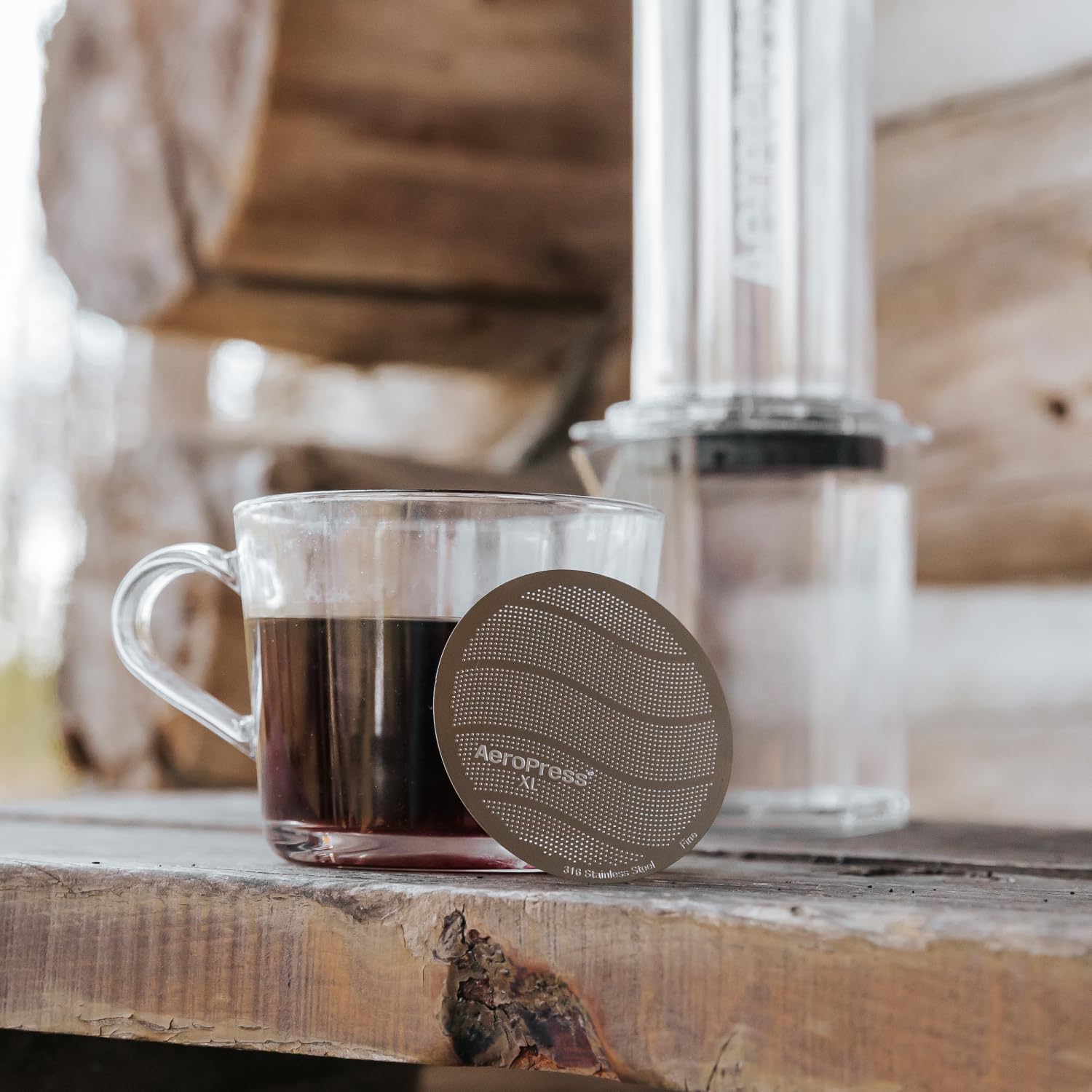 Amazon.co.jp: AeroPress XL 316ステンレススチール再利用可能