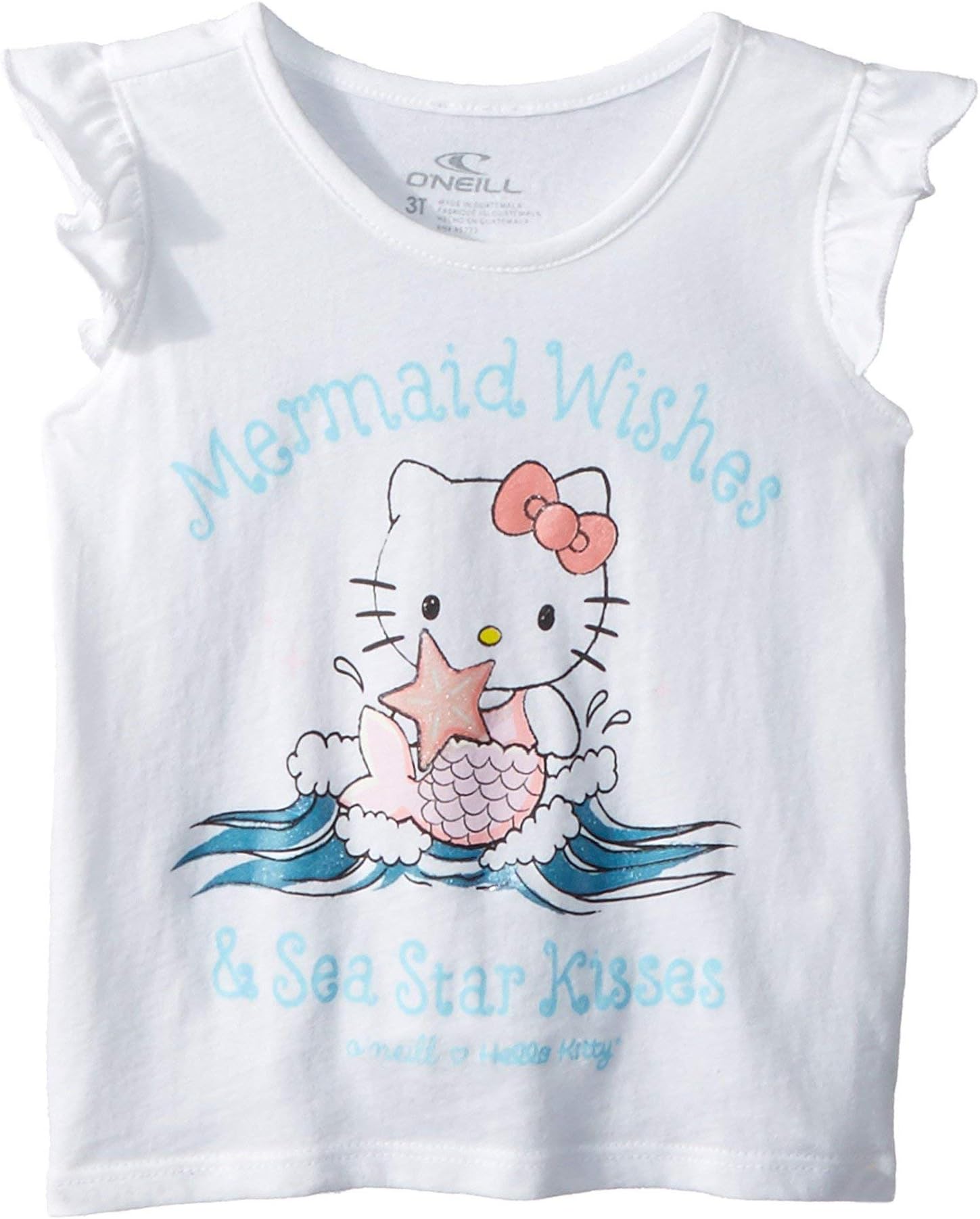 O'Neill Hello Kitty Mermaid Wishes SS Tee WHT 4