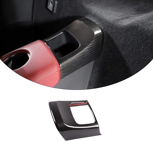 Daeiclru Compatible con Toyota Supra GR A90 A91 MK5 2019-2022 Reposabrazos, cubierta de compartimento de almacenamiento, accesorios de decoración de