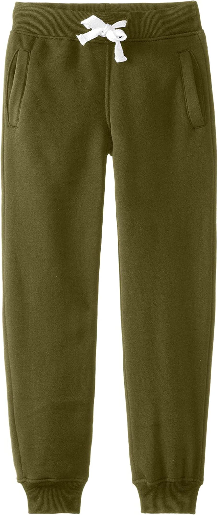 Boys' Active Basic Fleece Jogger Pants