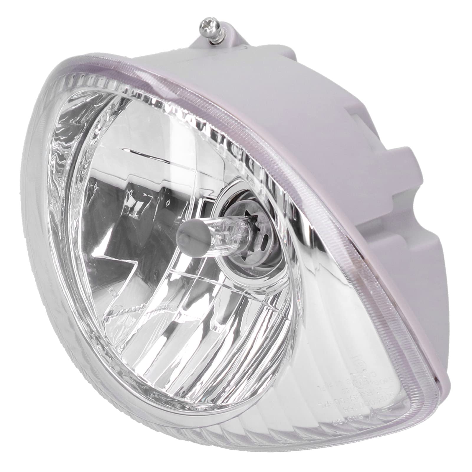 Tbest Phare Avant de Moto, Résistance à la Corrosion de Phare de Moto Adapté pour PIAGGIO FLY 50 2T 4T 100 4T 125 4T