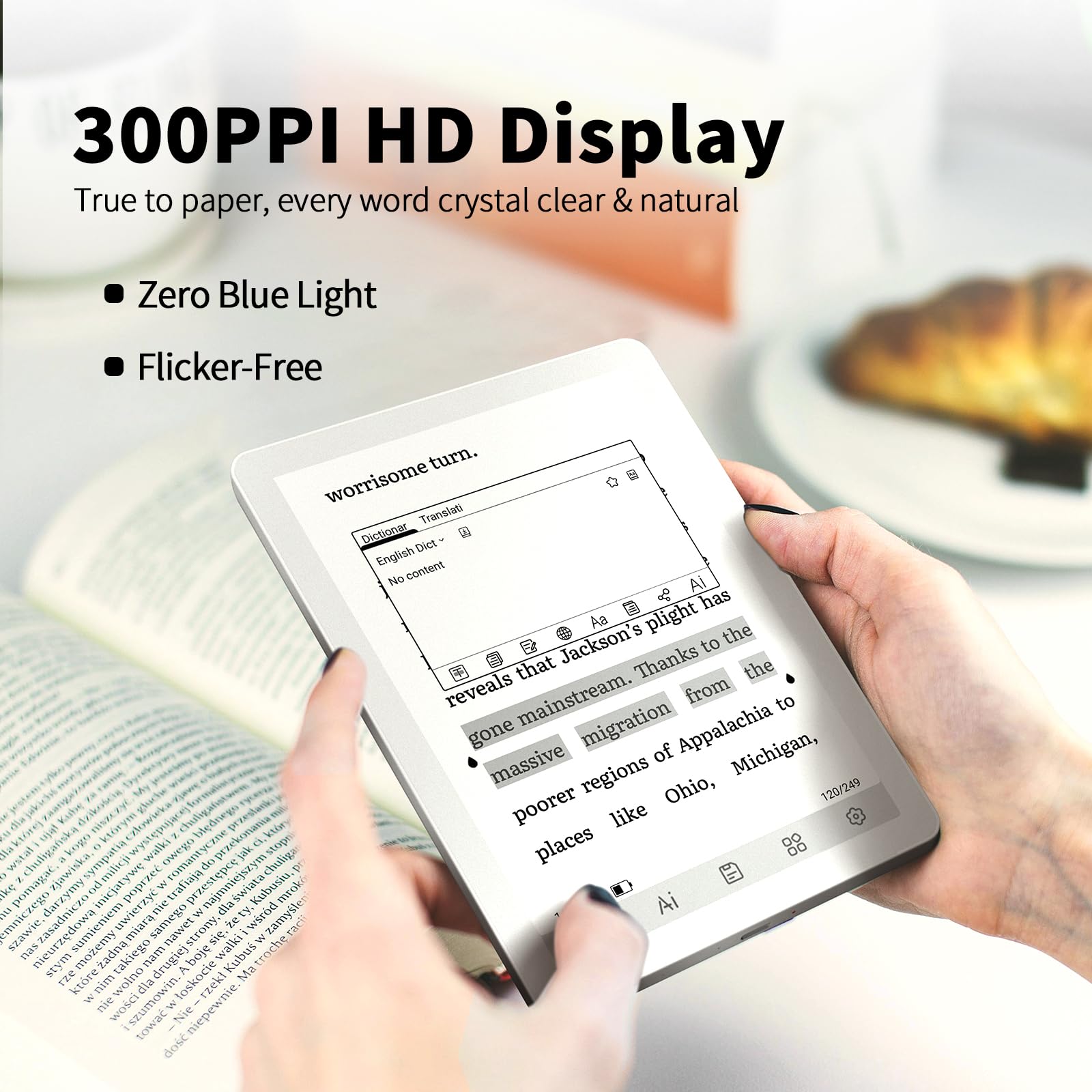 Amazon.com: Bigme B6 Black and White Display E-Reader 4GB RAM +