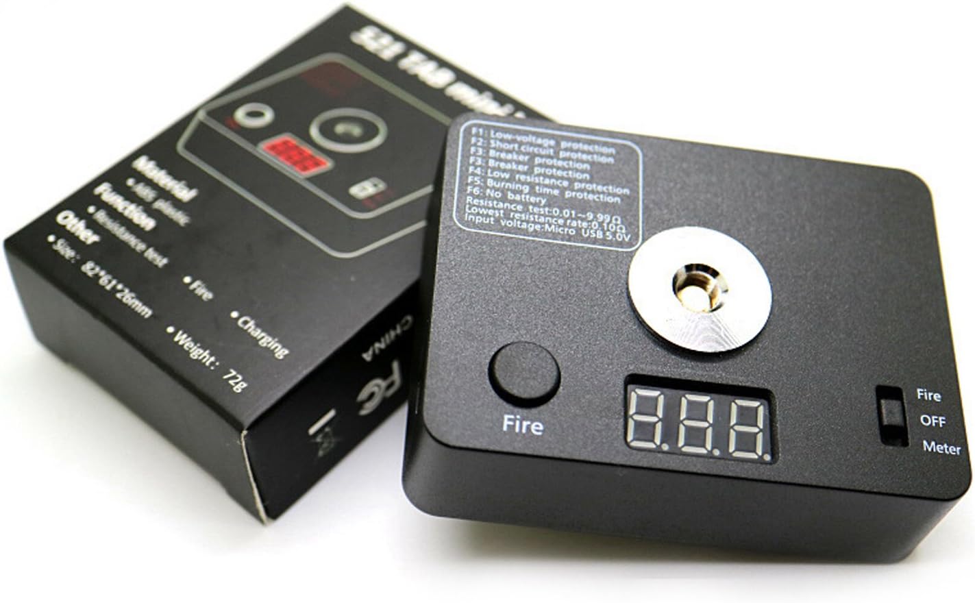 521 TAB Mini Coil Burning Measure Building Platform V3 Ohm Resistance Tester