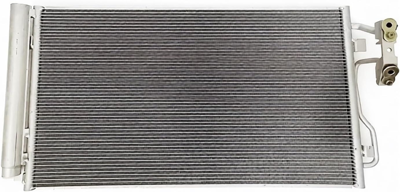 A/C Condenser for Car Compatible for BMW 316D 316i 318d 320d 320i 325d 328d 330d 64504270545 64506804722 64506804723 64509288940 64509335364