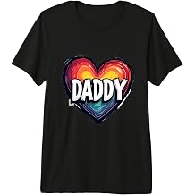 I Love Daddy Funny Gay LGBTQ Pride Graffiti Style Vintage Premium Tri-blend T-Shirt