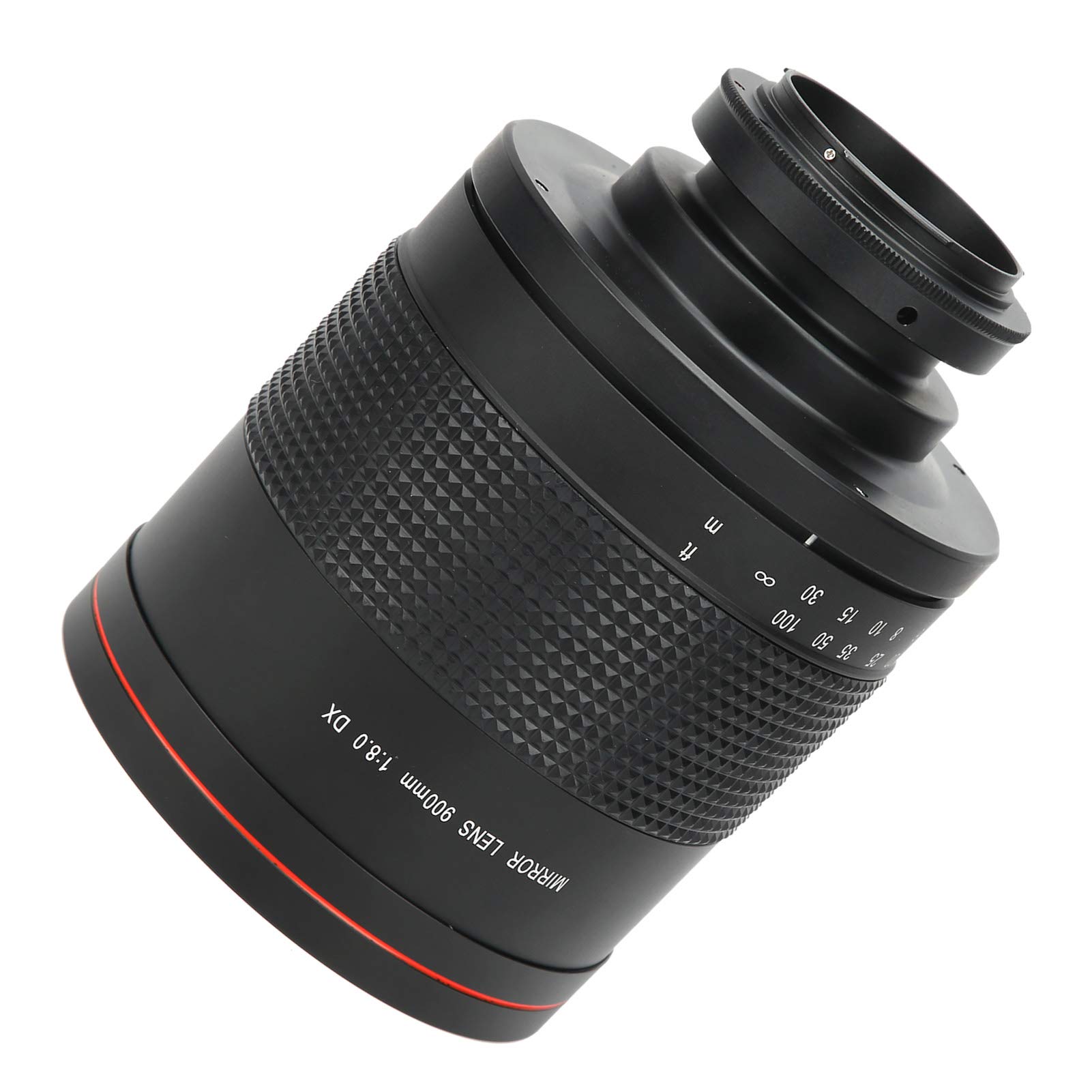 Amazon.co.jp: 900mm F8 大口径望遠ミラーレンズ アダプターリング付き
