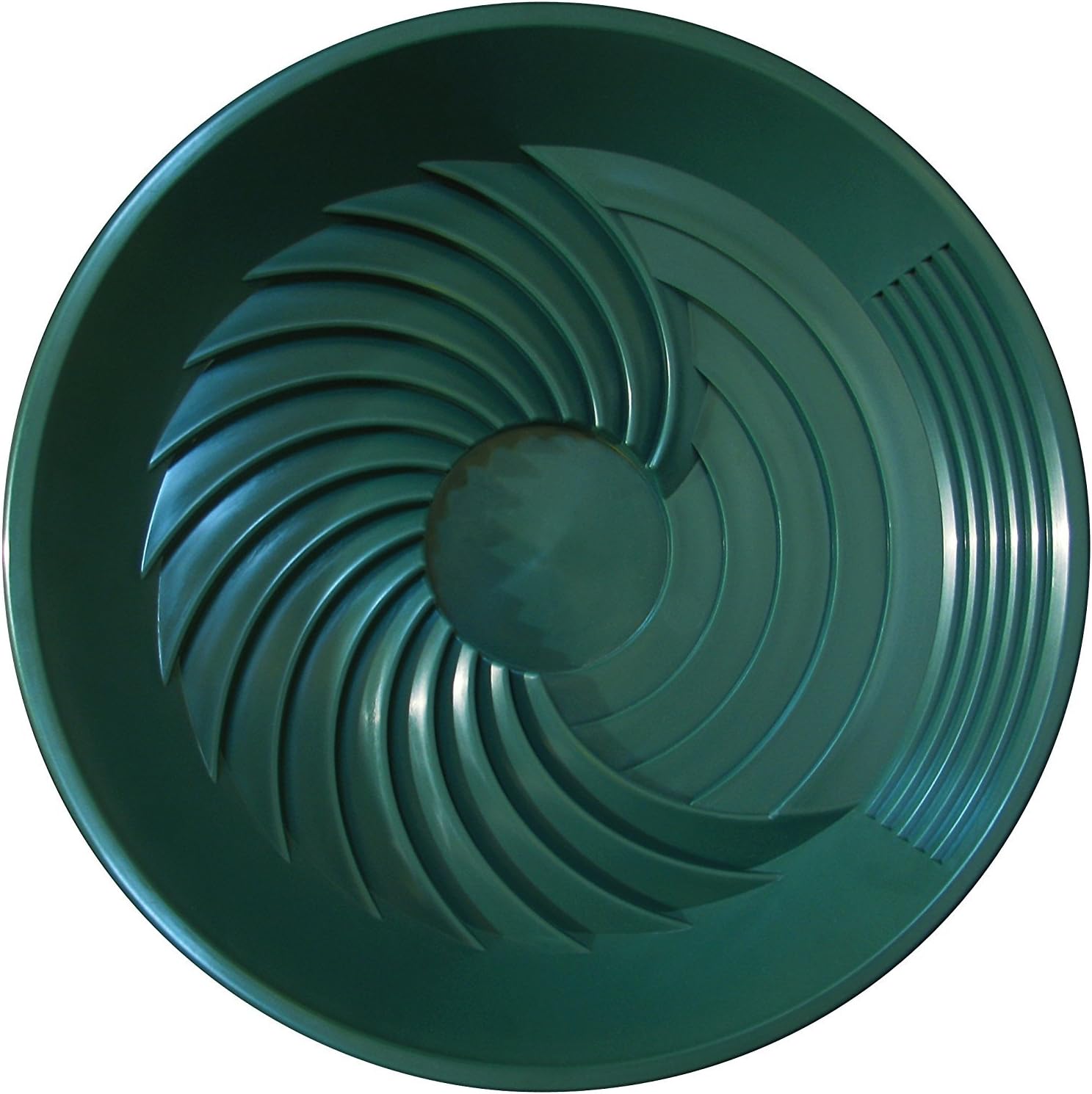 16" Green Gold Pan Vortex Action