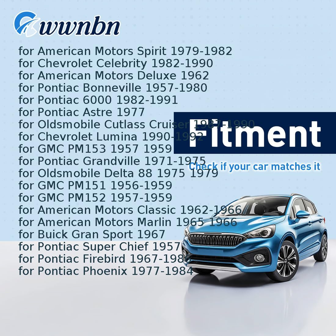 Rear Engine Camshaft Plug for Chevrolet Camaro 1982 1983 1984 1985 1986 for Pontiac Firebird 1982 1983 1984 1985 1986 for Buick Century,Skylark,Somerset 1980 1981-1992 1Piece