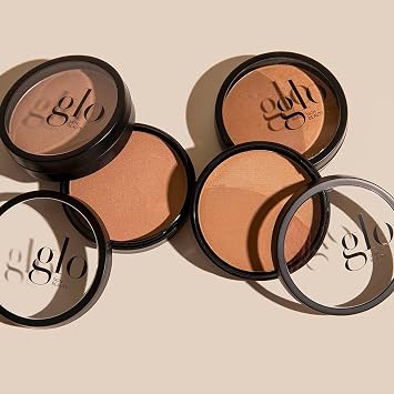 Glo Skin Beauty Bronze Mineral Pressed Powder Bronzer for Face, 0.31 oz