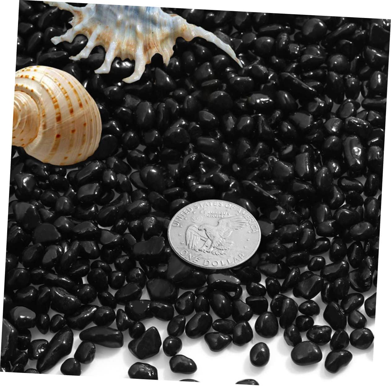 Ciieeo 1Bag Pearl Aquarium Substrate Decorative Gravel for Fish Tanks for Aquascaping and Natural Aquatic Environments and for Fish