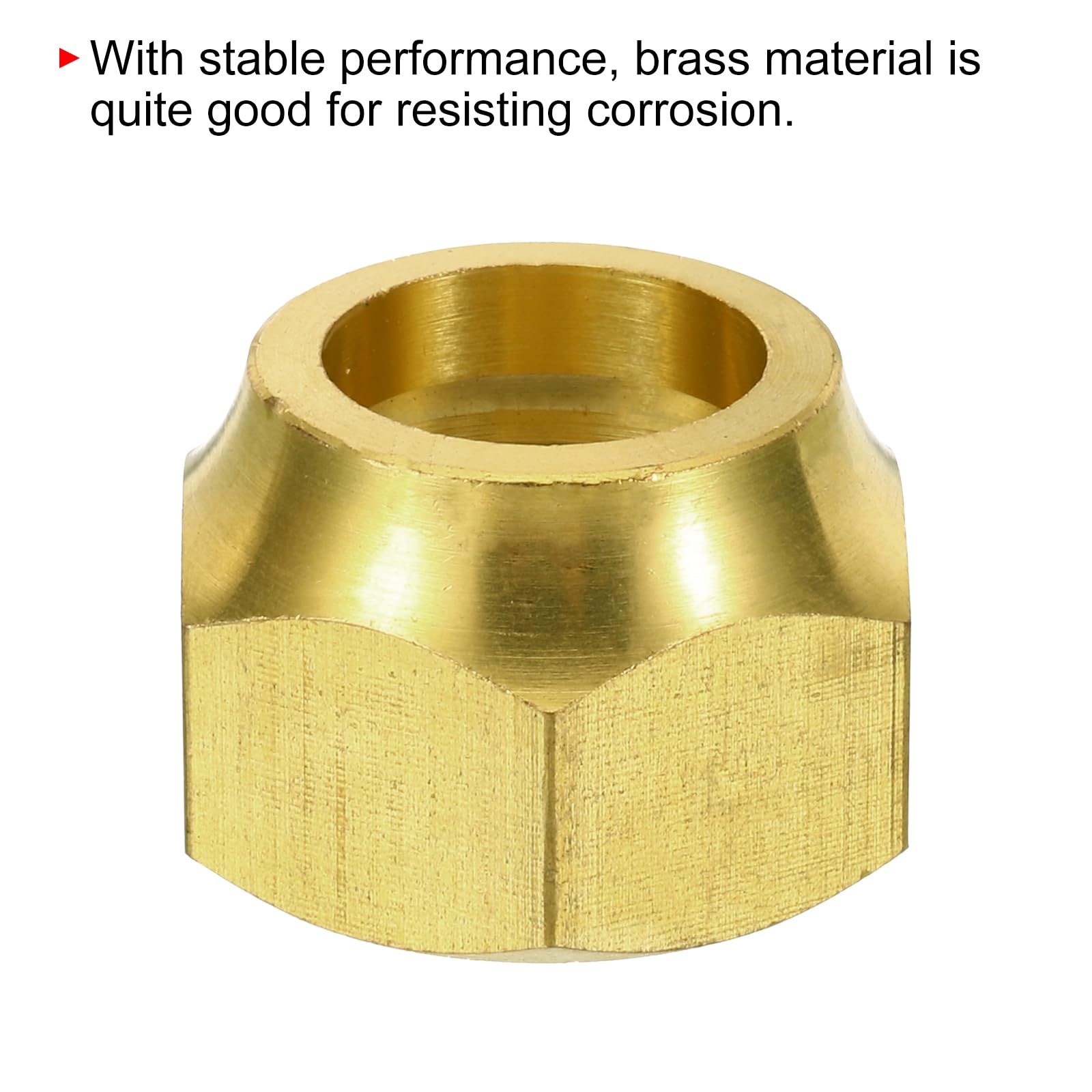 Amazon.co.jp: MECCANIXITY 真鍮フレアナット、3/4インチ フレアメス