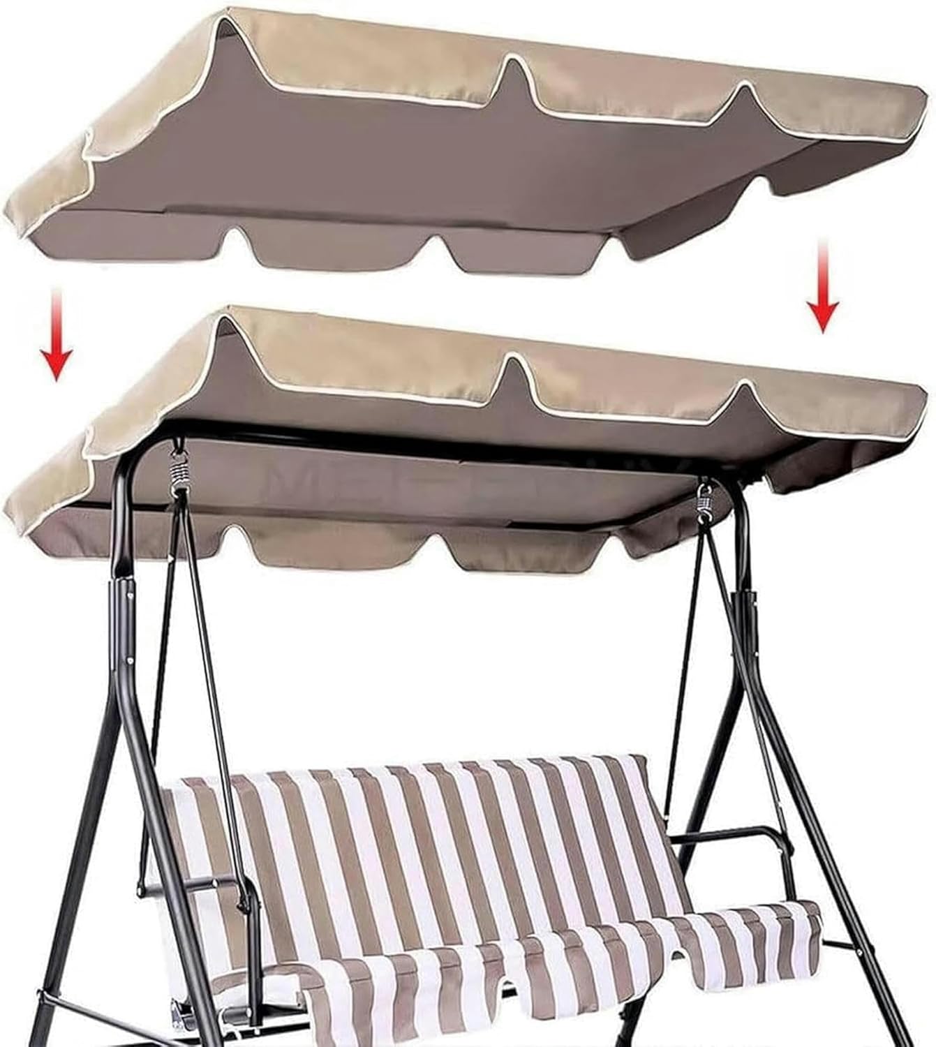 Replacement Canopy Top for Porch Swing, Seater Kuwait Ubuy