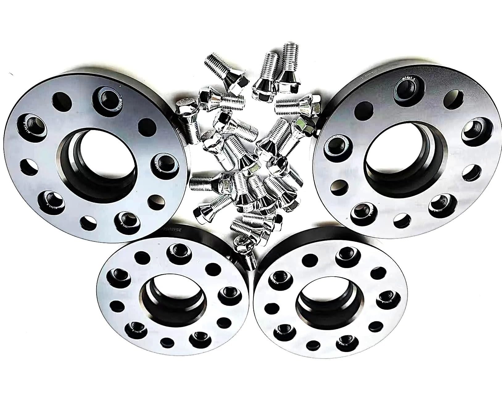 Élargisseurs Voie Entretoises De Jante 30 Mm 5 X 112 Mm 66,6 Mm 2 Pièces pour Benz ML 350 pour CLS W219 pour Slk200 R172c300 W204 S204 S205 C117 C219 X156 R230 Entretoises Roue Voiture