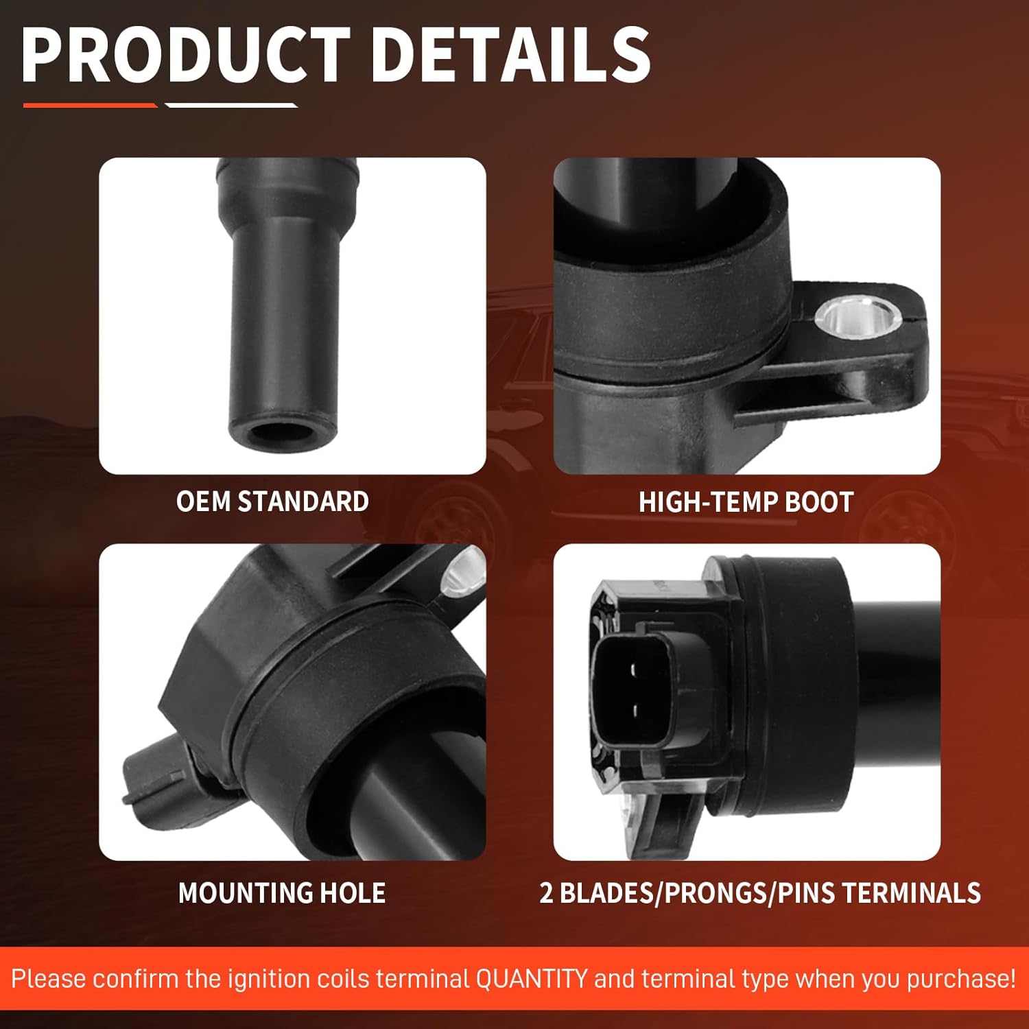 DRIVESTAR Set of 4 UF651 Ignition Coils & Ignition Spark Plugs Compatible with 1.8L 2.0L L4 2012-2016 Hyundai Elantra/Coupe/GT/Tucson, 2014-2020 Kia Forte Koup/ Forte5, 2017 Koup, 2012-2019 Soul