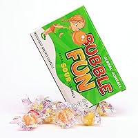 Vista 11 de Gumballs para niños, bolas de goma de mascar surtidas envueltas individualmente, caja de regalo de 8 onzas, goma de mascar para niños, bolas de goma