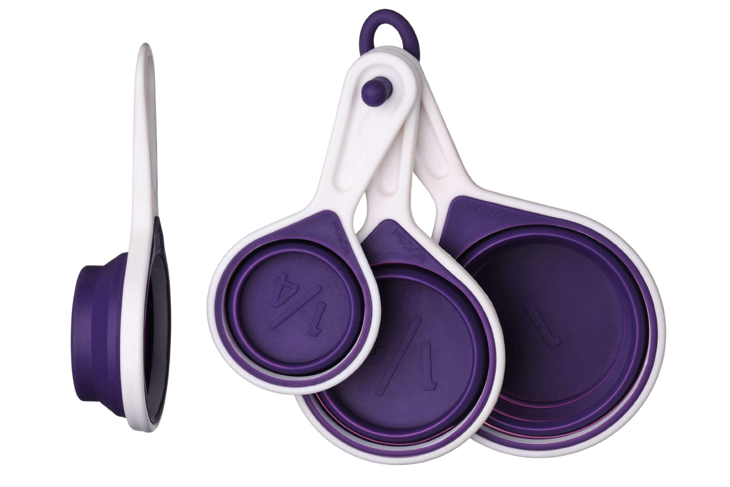 Premier Housewares Zing Measuring Cups - Set of 4, Purple