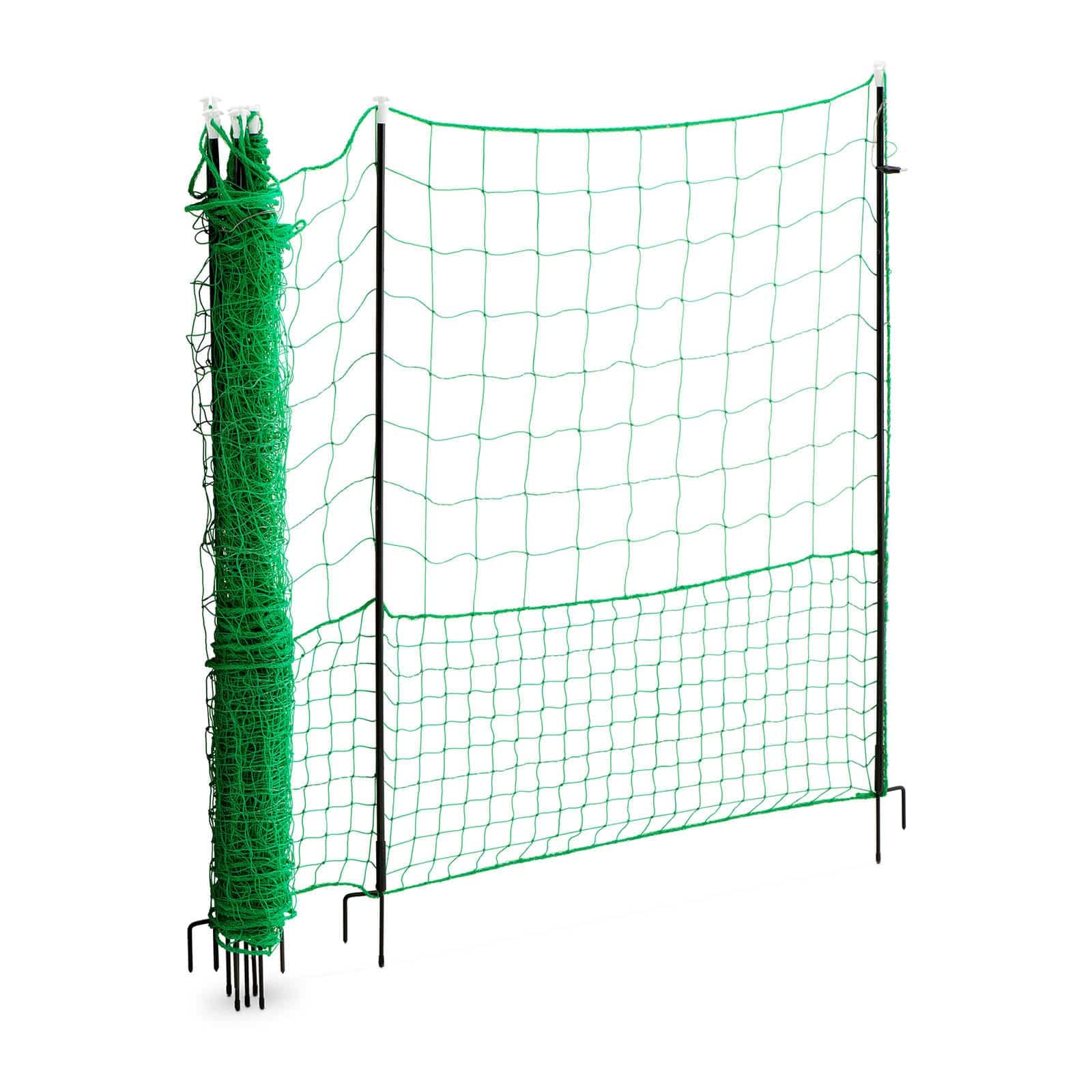 WIE-CNE-150 - Valla de pollo (125 cm, longitud 15 m, electrificable, red de pollo