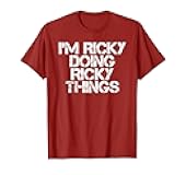 I'M RICKY DOING RICKY THINGS Shirt Funny Christmas Gift Idea T-Shirt
