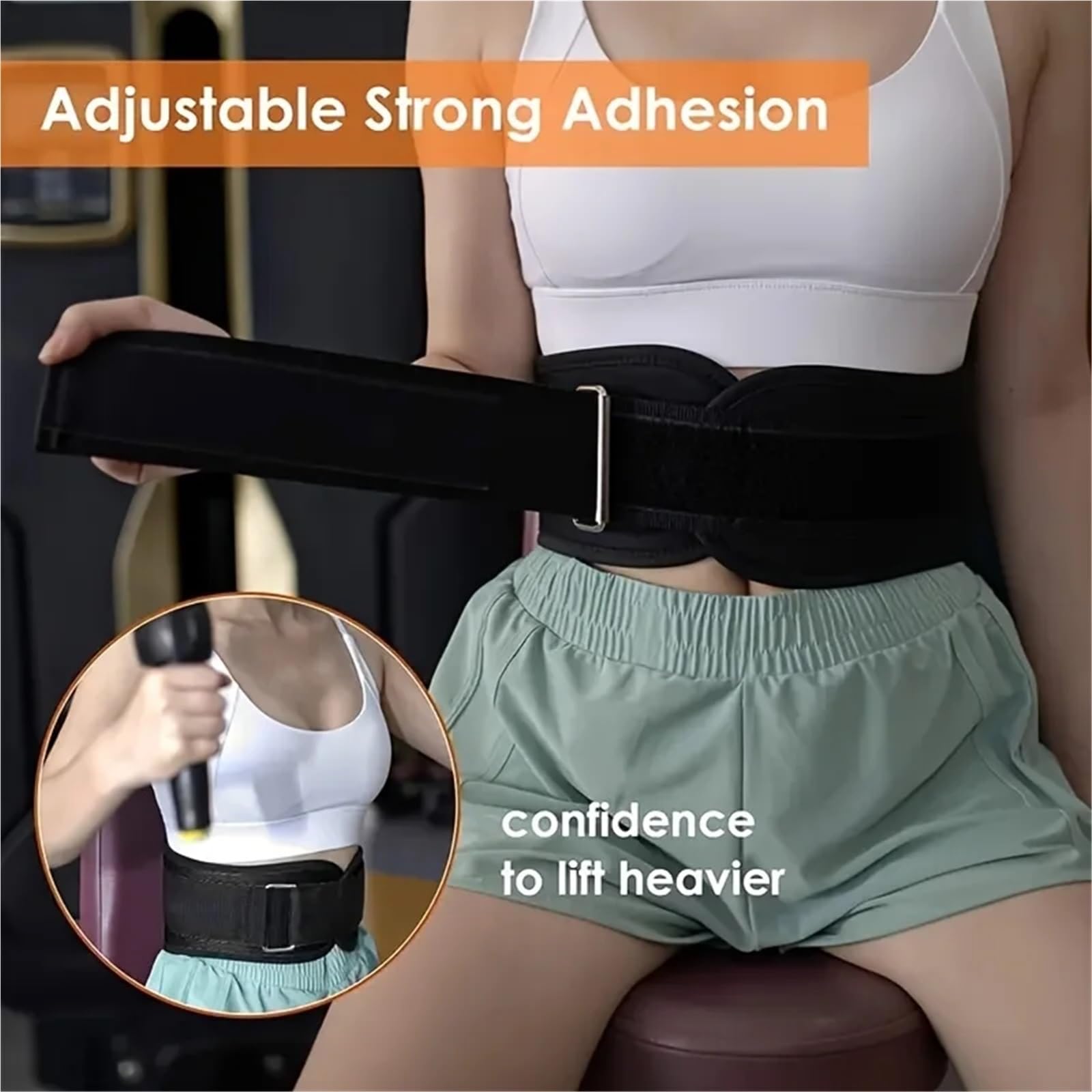 El cinturón de soporte for la espalda for mujeres y hombres proporciona lumbar integral for gimnasio deportes al aire libre Para Fitness